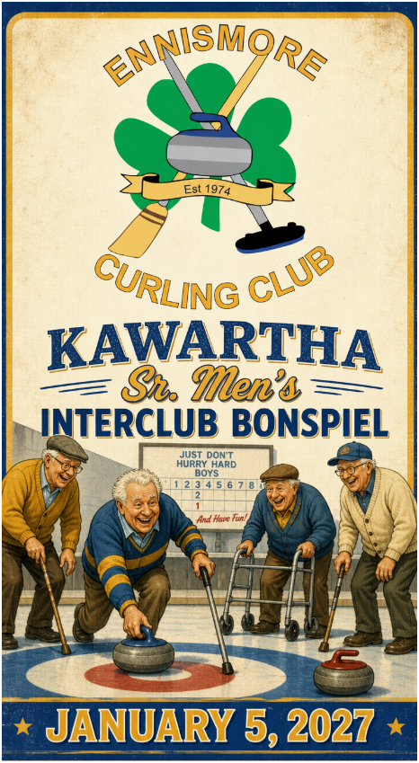 Kawartha Sr. Men's Interclub Spiel poster