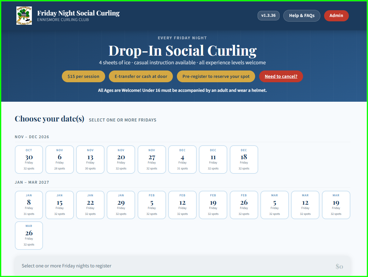 FridaySocialCurling